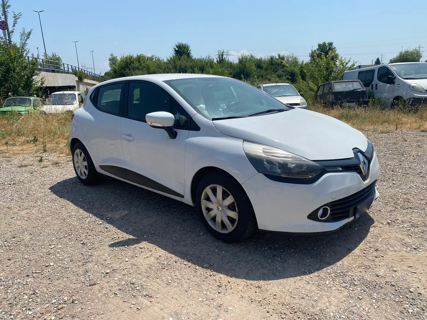 Renault Clio Clio 5p 1.5 dci Wave 75cv Blanc - 1