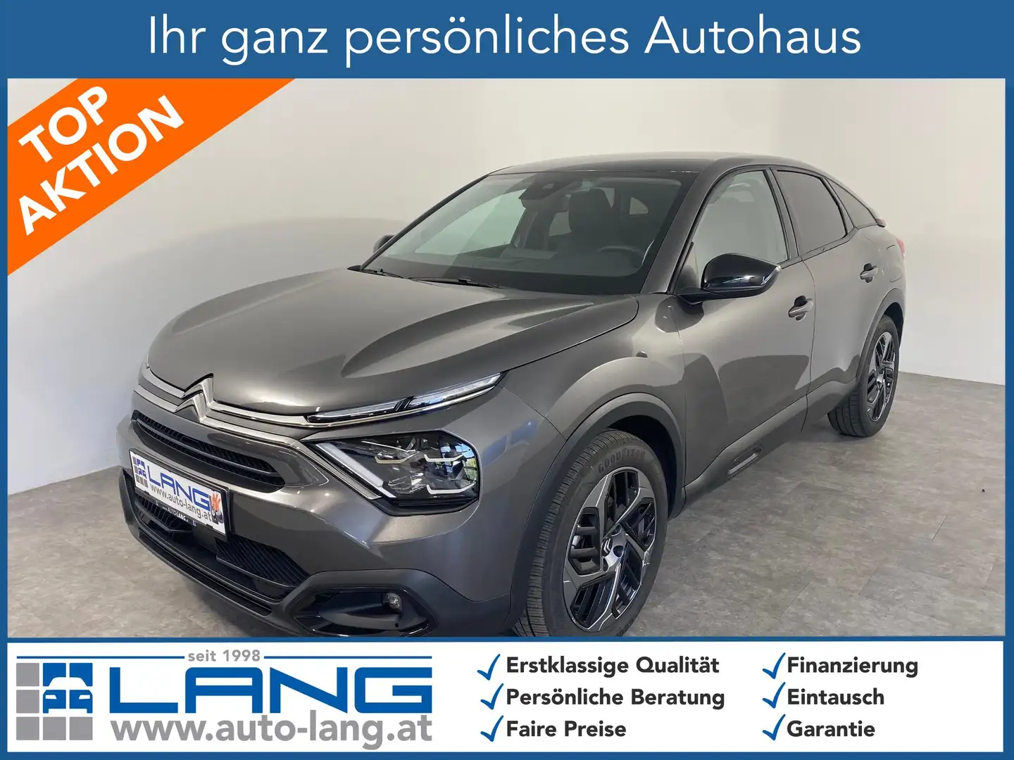 Citroen C4 1.2 PureTech 130 Plus Stop&Start 96 kW (131 PS)... Gris - 1
