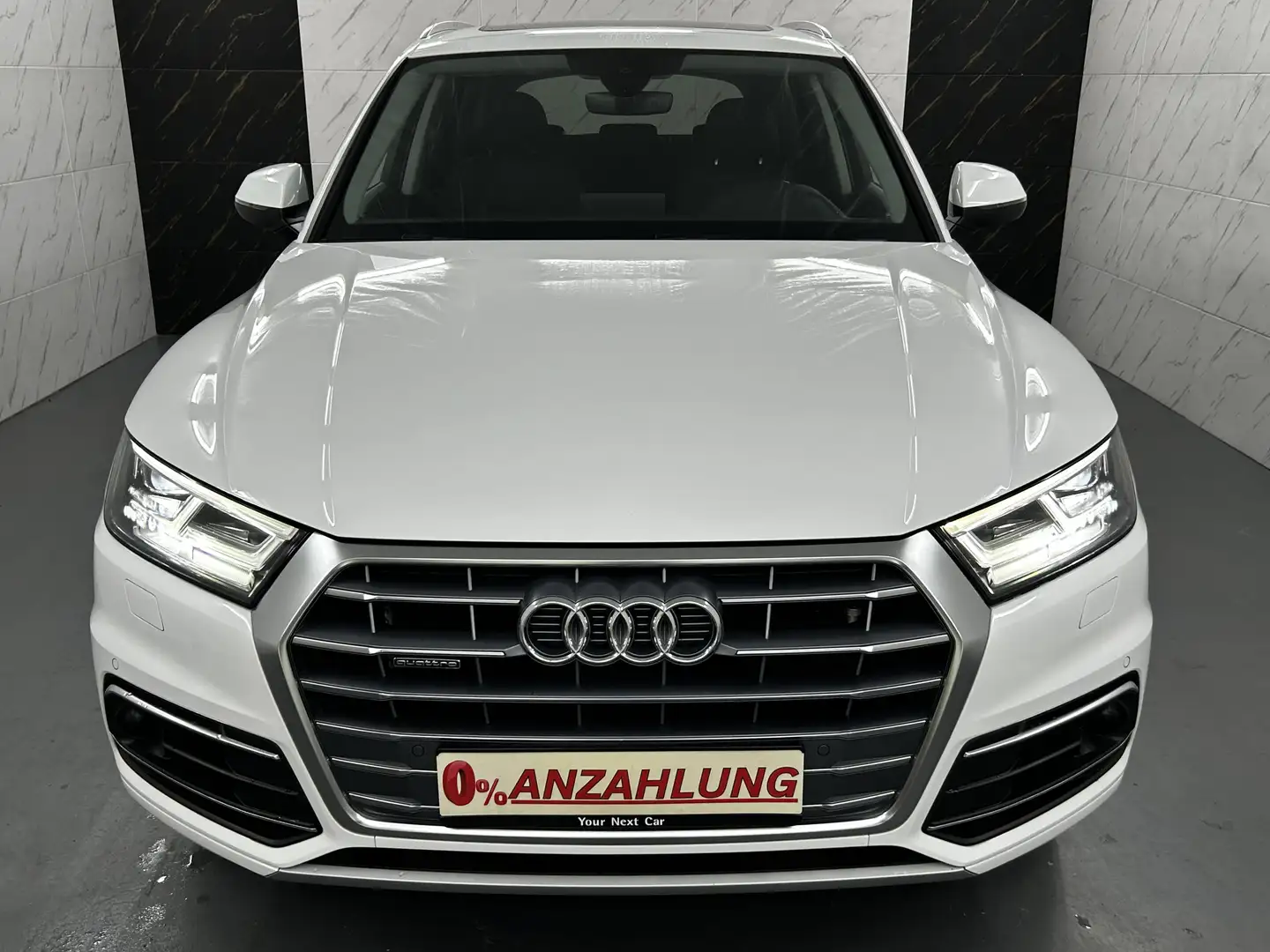Audi Q5 Quattro+Matrix+Pano+ACC+Keyless+V&H Kam+DAB Blanc - 2