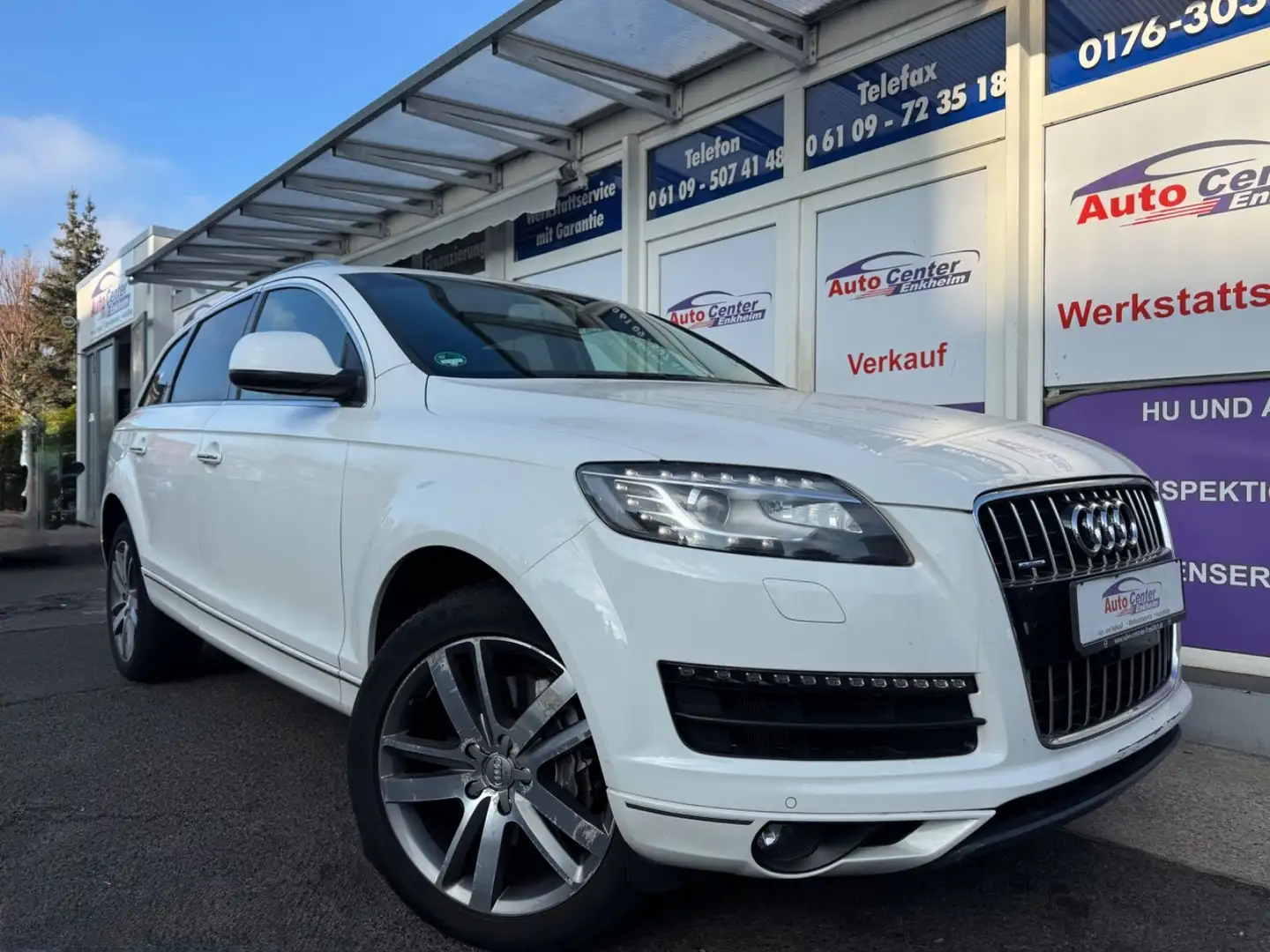 Audi Q7 3.0TFSI quattro #7Sitze#*Memory*Navi*Leder* Weiß - 1