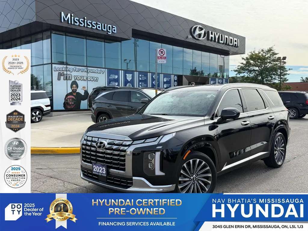 Black 2023 Hyundai Palisade SUV / Crossover All-Wheel Drive Automatic