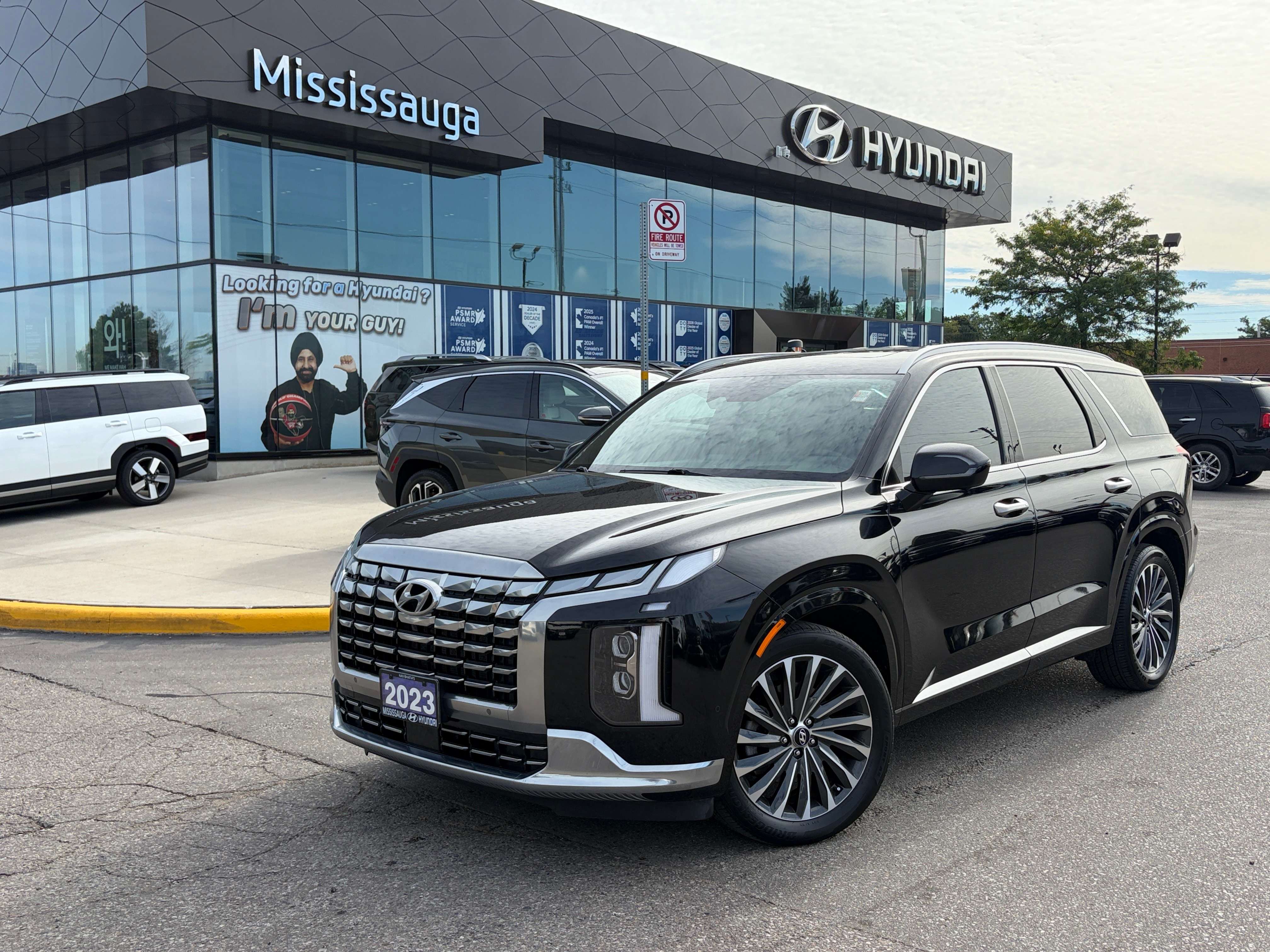 Black 2023 Hyundai Palisade SUV / Crossover All-Wheel Drive Automatic