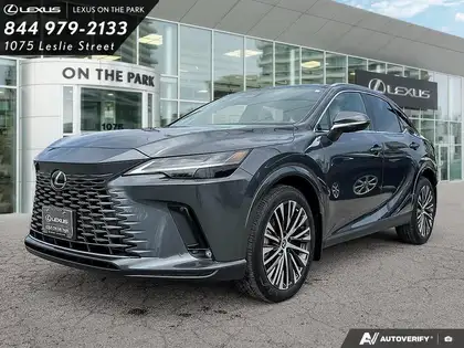 Gray 2026 Lexus RX SUV / Crossover 8-Speed Automatic