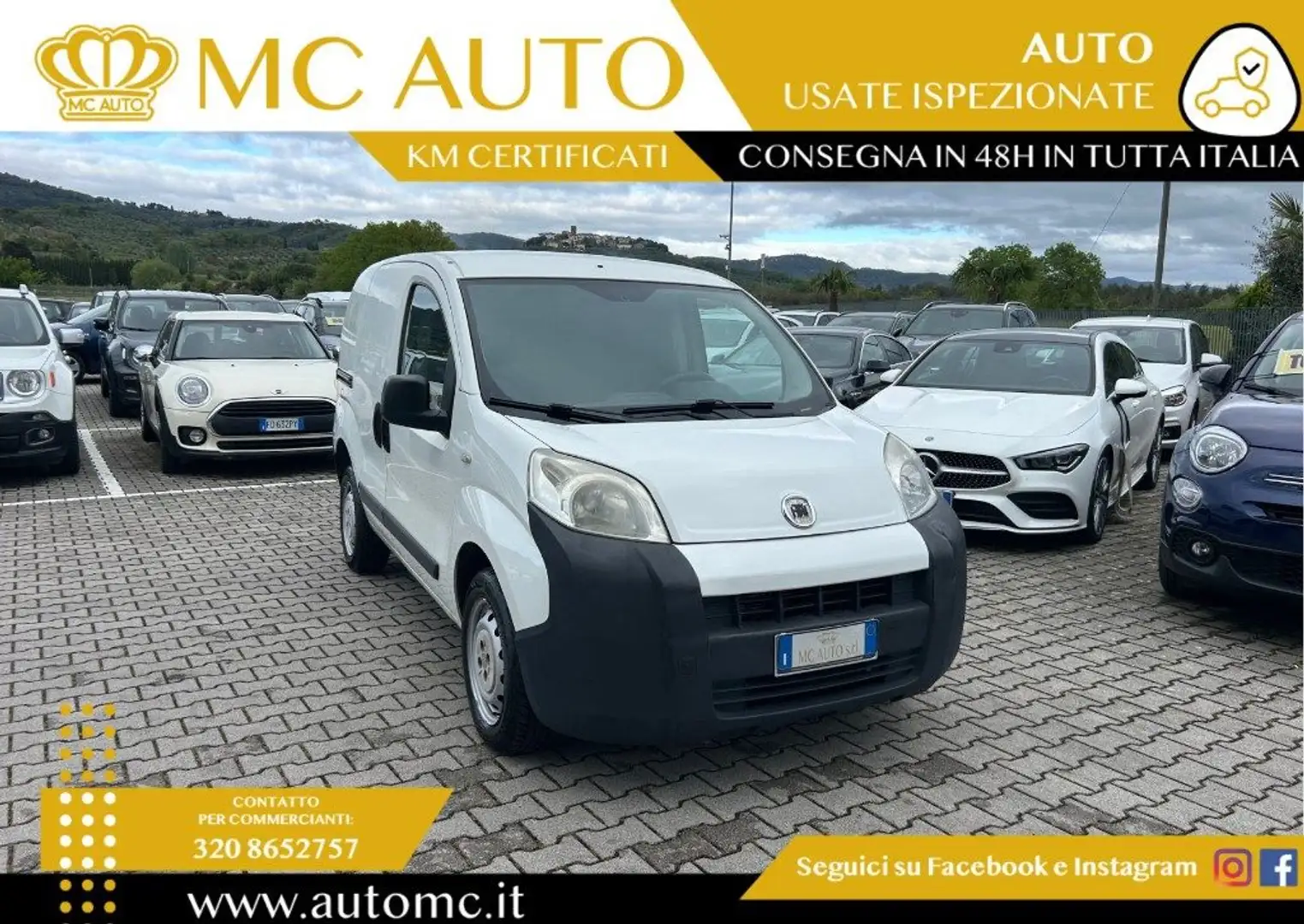 Citroen Nemo 1.4 HDi 70CV Furgone Bianco - 2