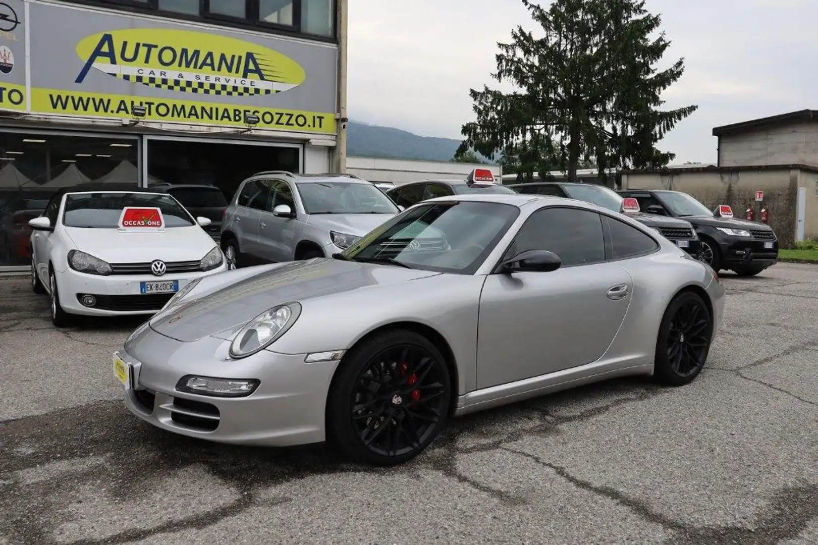 Porsche 911 Carrera 4S Coupé Argento - 1