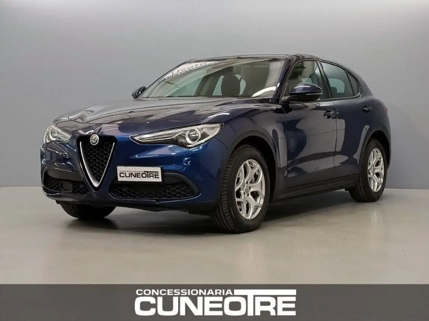Alfa Romeo Stelvio Stelvio 2.2 Turbodiesel 190 CV AT8 Q4 Business Blu/Azzurro - 1