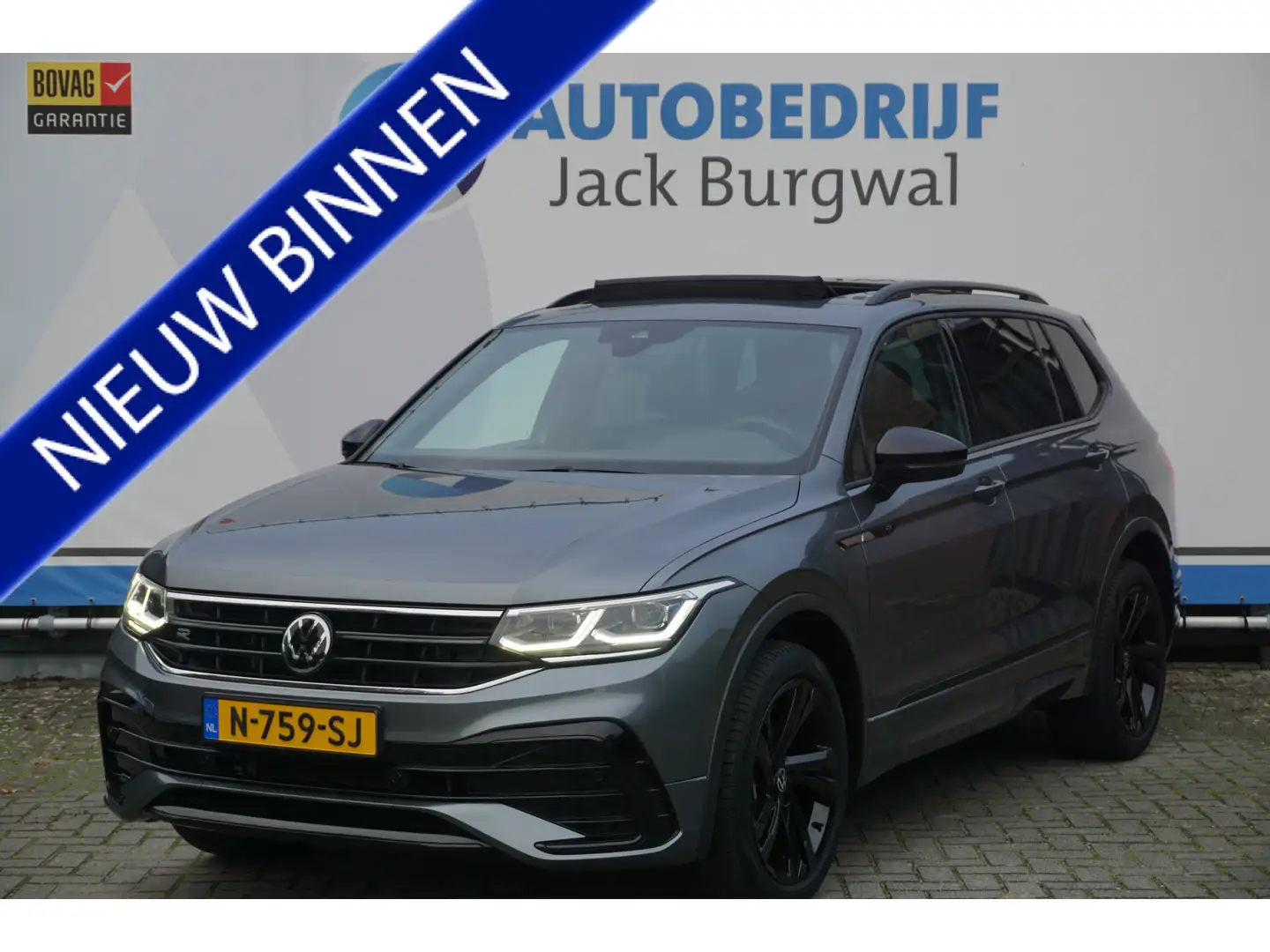 Volkswagen Tiguan Allspace 1.5 TSI DSG R-Line Business+ 7p. Trekhaak | Pano | Grijs - 1