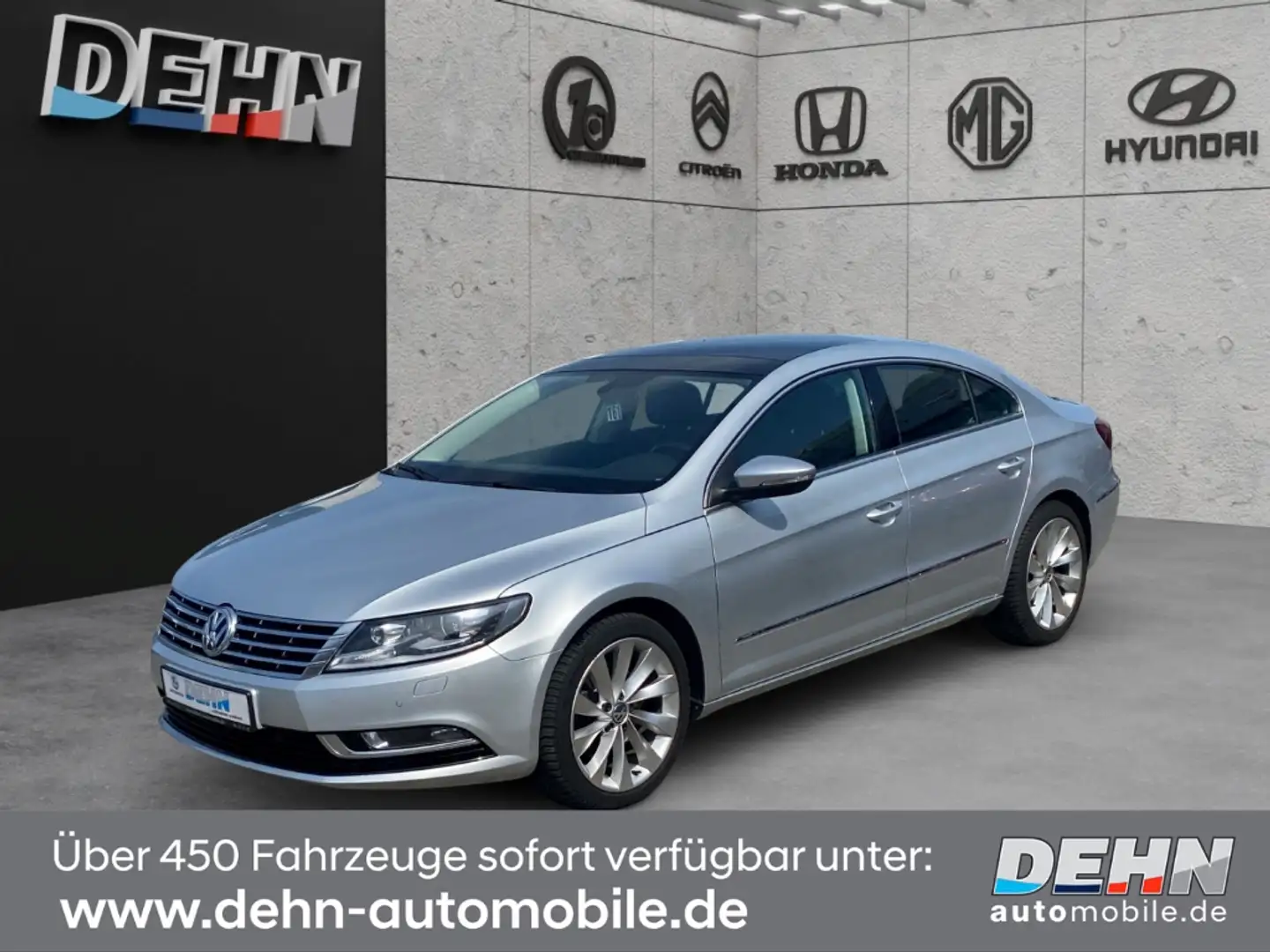 Volkswagen CC 2.0 TDI DSG Leder Pano 5Sitz Xenon Silber - 2