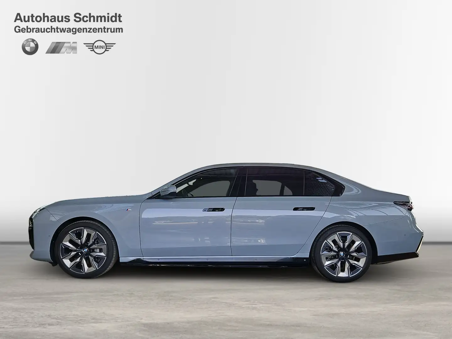 BMW i7 xDrive60 892€ netto Limousine M Sportpaket B&W Sur Szary - 2