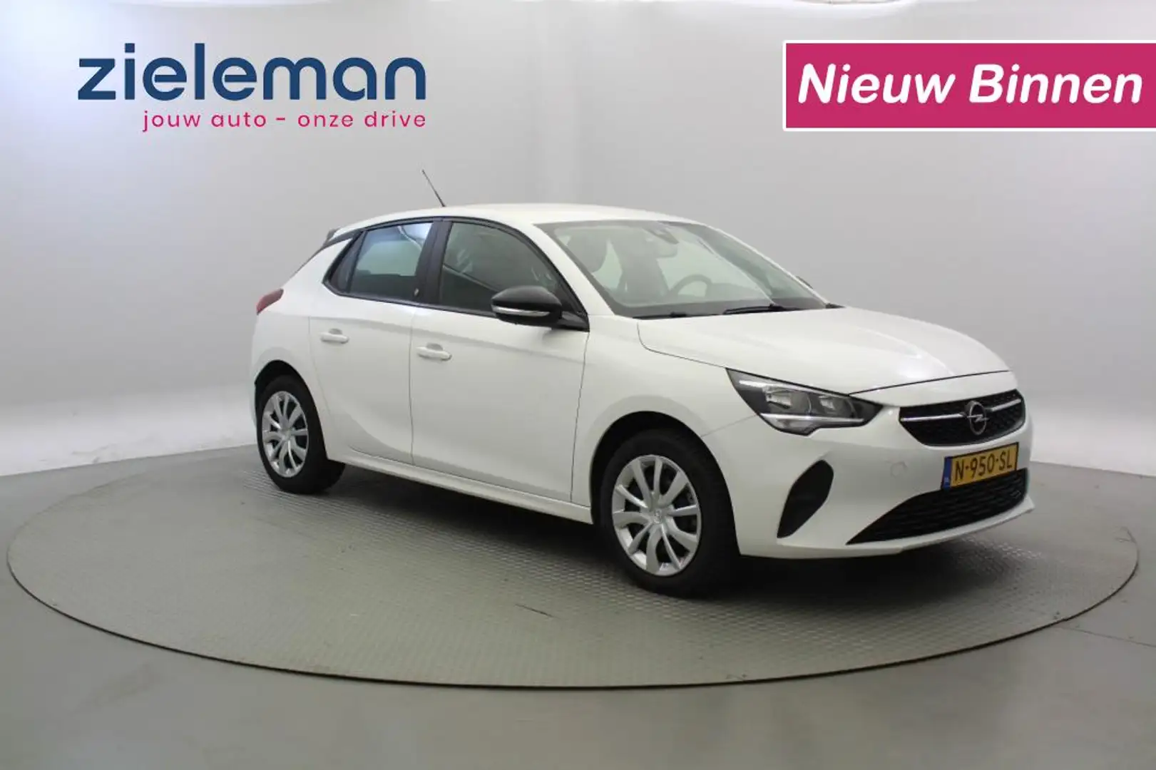 Opel Corsa-e Edition 50 kWh 3 Fase - Carplay, Cruise, SOH 90% Alb - 1
