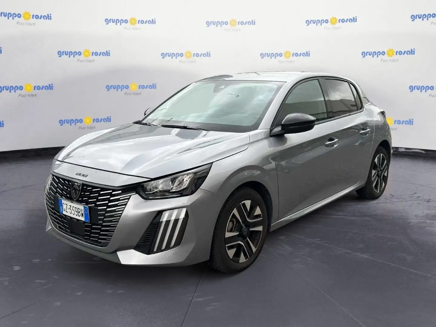 Peugeot 208 II 2023 1.2 puretech Allure s&s 100cv Gris - 1