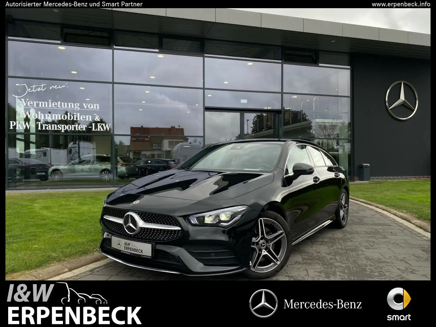 Mercedes-Benz CLA 200 CLA 200 SB AMG Distr AHK Kamera EasyPack EDW LED Noir - 1