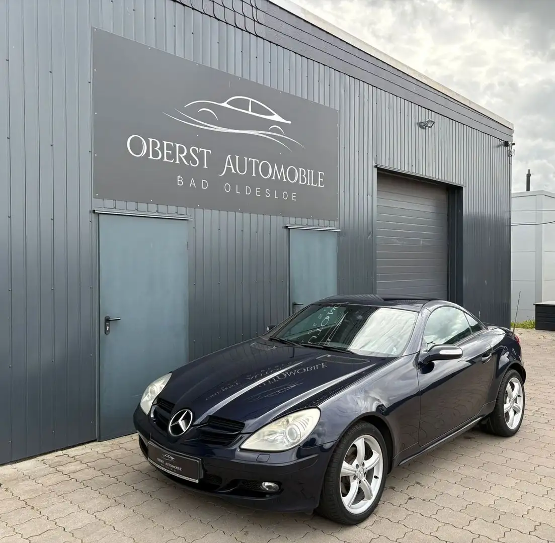 Mercedes-Benz SLK 200 Roadster SLK*Tempomat*Klimaautomatik Blau - 2