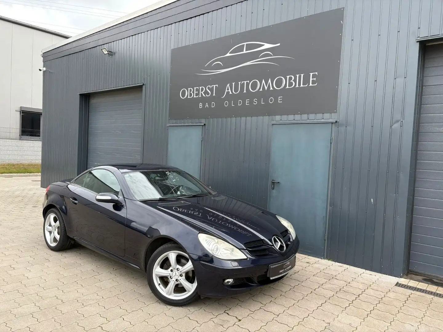 Mercedes-Benz SLK 200 Roadster SLK*Tempomat*Klimaautomatik Blau - 1