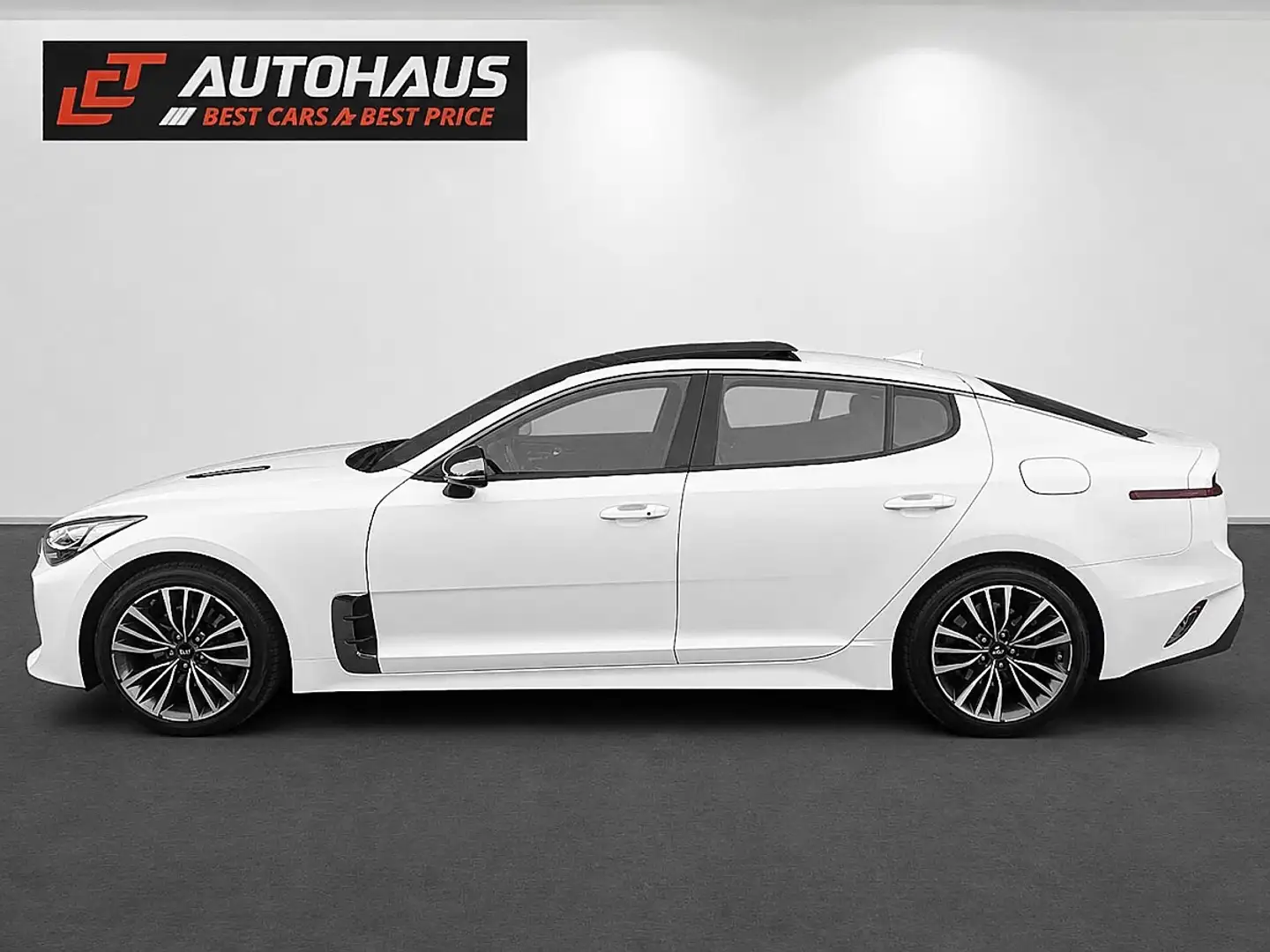 Kia Stinger 2,2 CRDI ISG GT-Line AWD Aut.|TOP AUSSTATTUNG | Weiß - 2