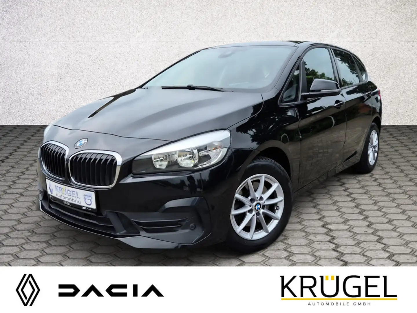 BMW 220 d Active Tourer Aut. Advant age Schwarz - 1