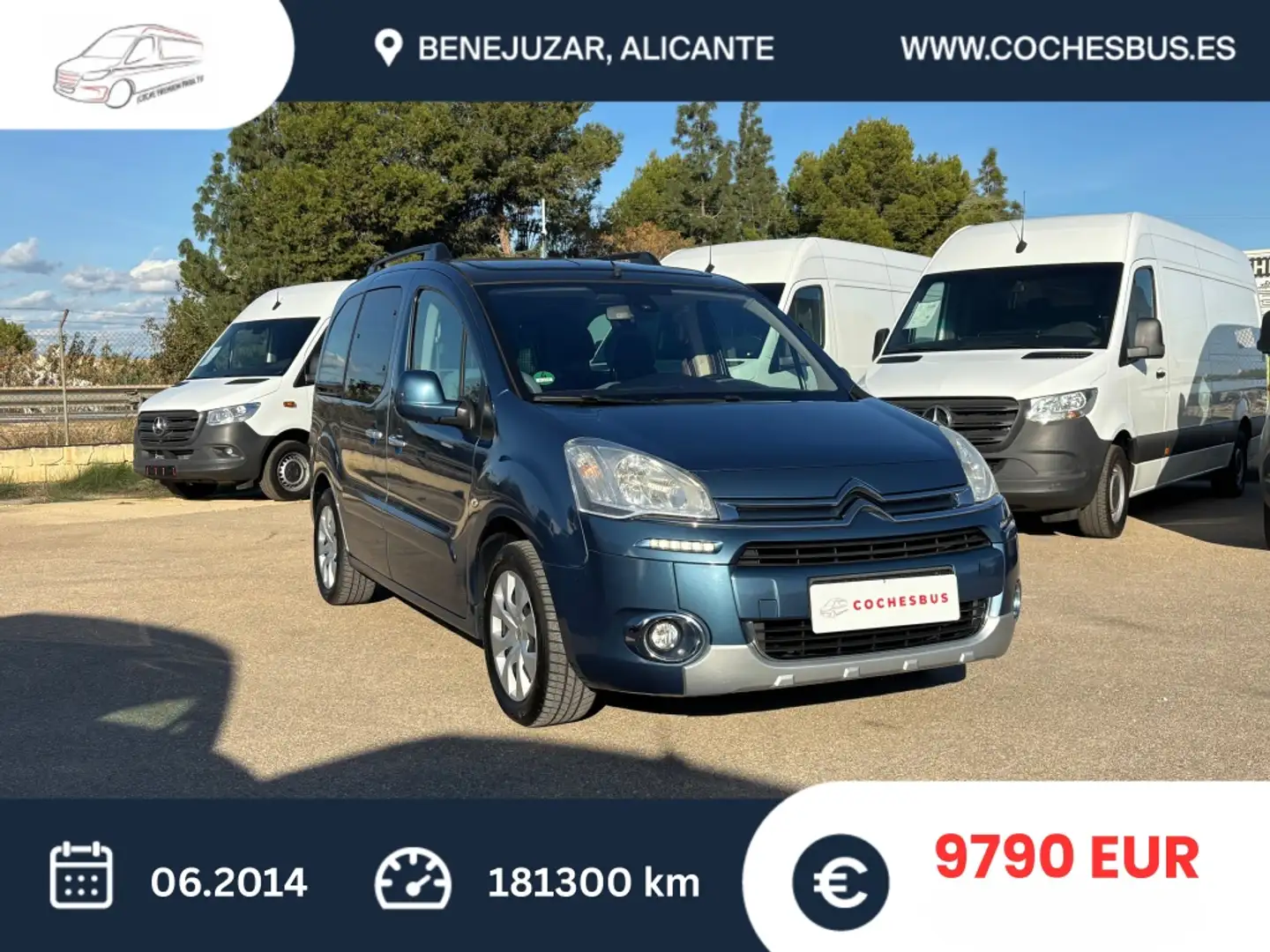 Citroen Berlingo Multispace 1.6HDi Seduction 115 Bleu - 2