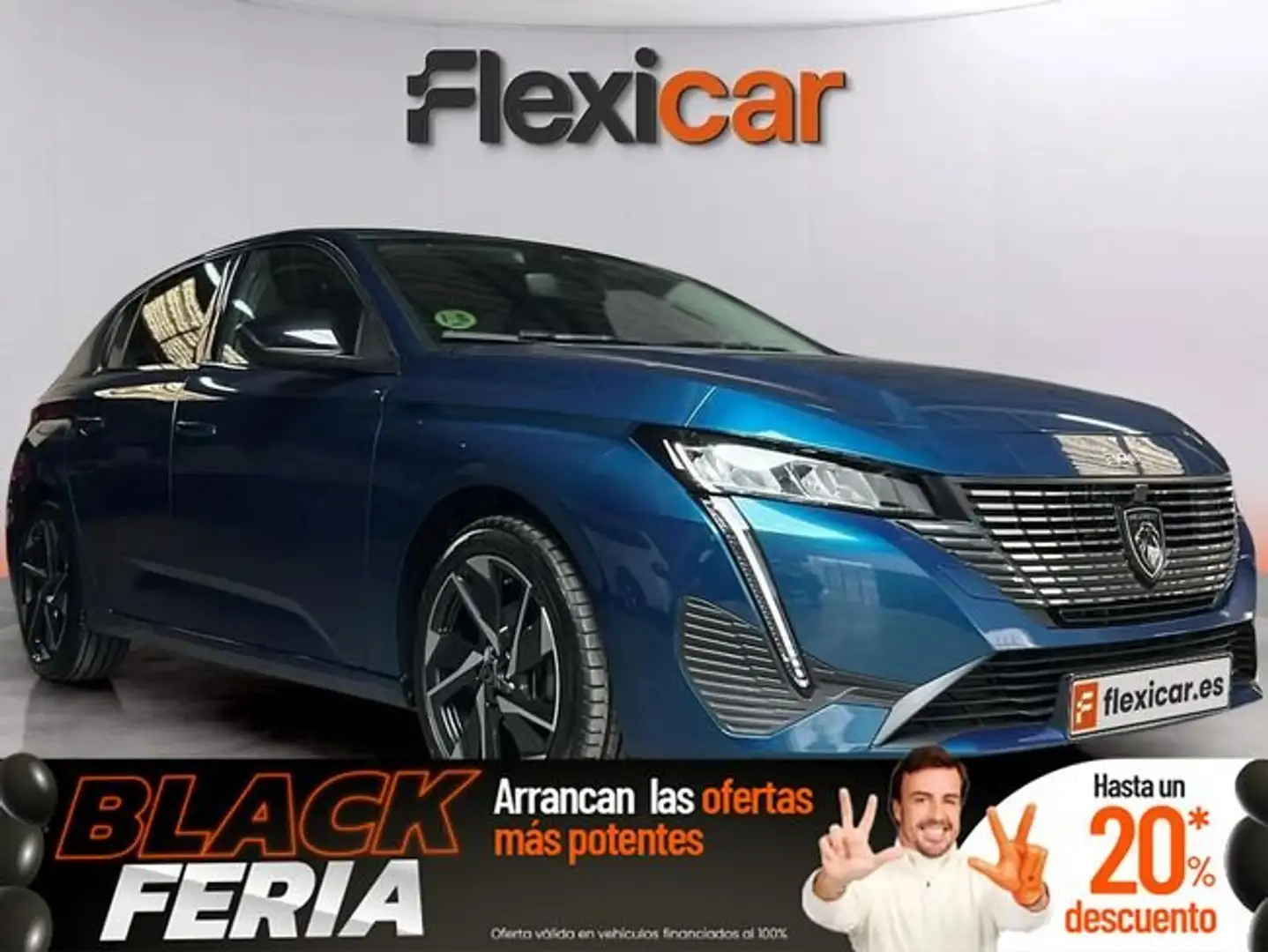 Peugeot 308 1.2 PureTech S&S Allure 130 Bleu - 1