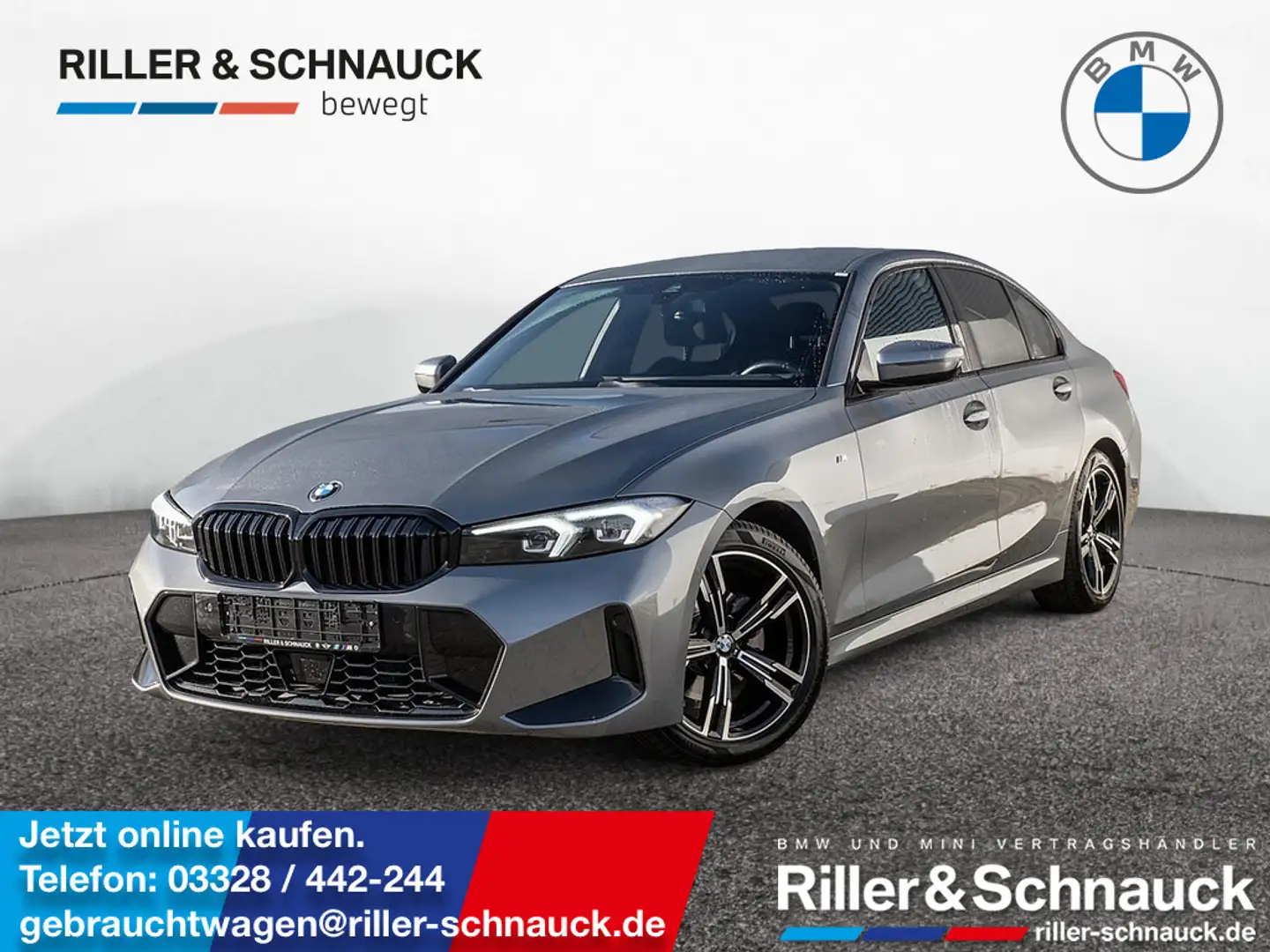 BMW 320 i xDrive M-Sport LED+NAVI+KAMERA+ACC+KLIMA Grau - 1