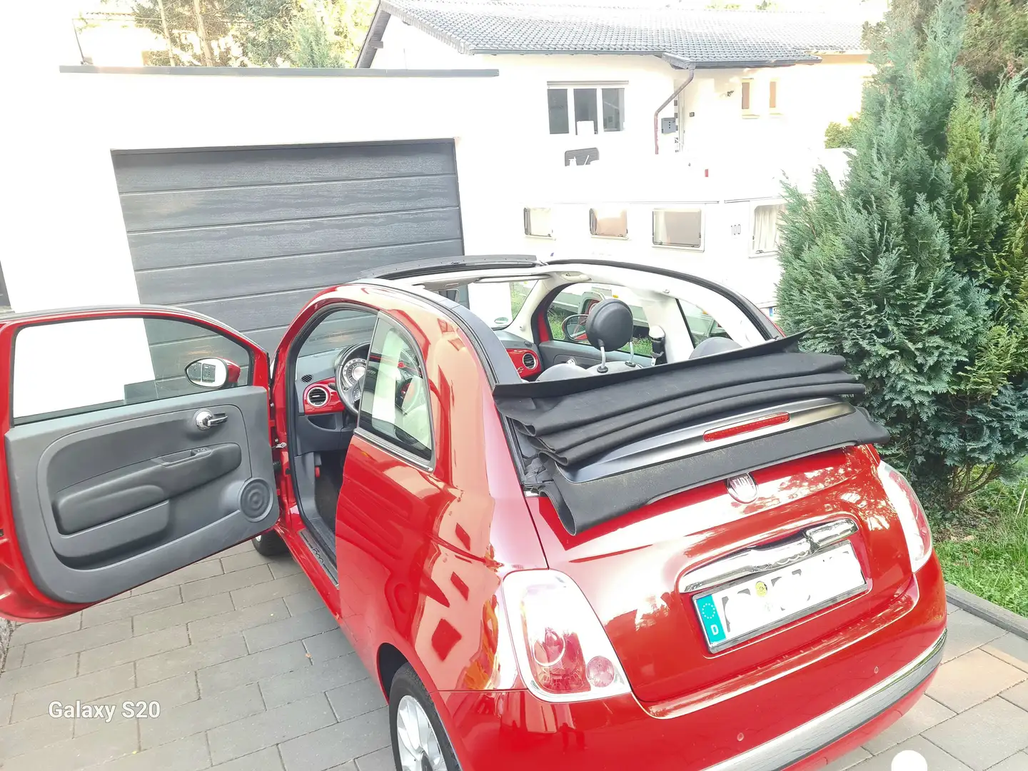 Fiat 500 500 1.2 Lounge Rot - 1