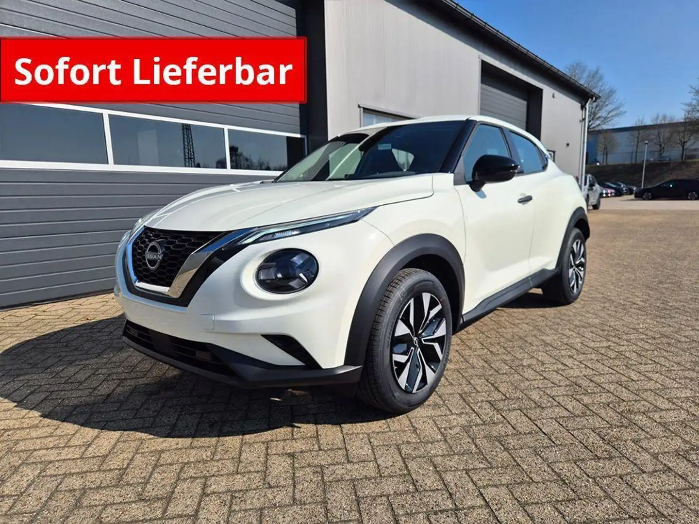 Nissan Juke 1.0 DIG-T 114PS Acenta Klimaautomatik Sitzheizu... Weiß - 1