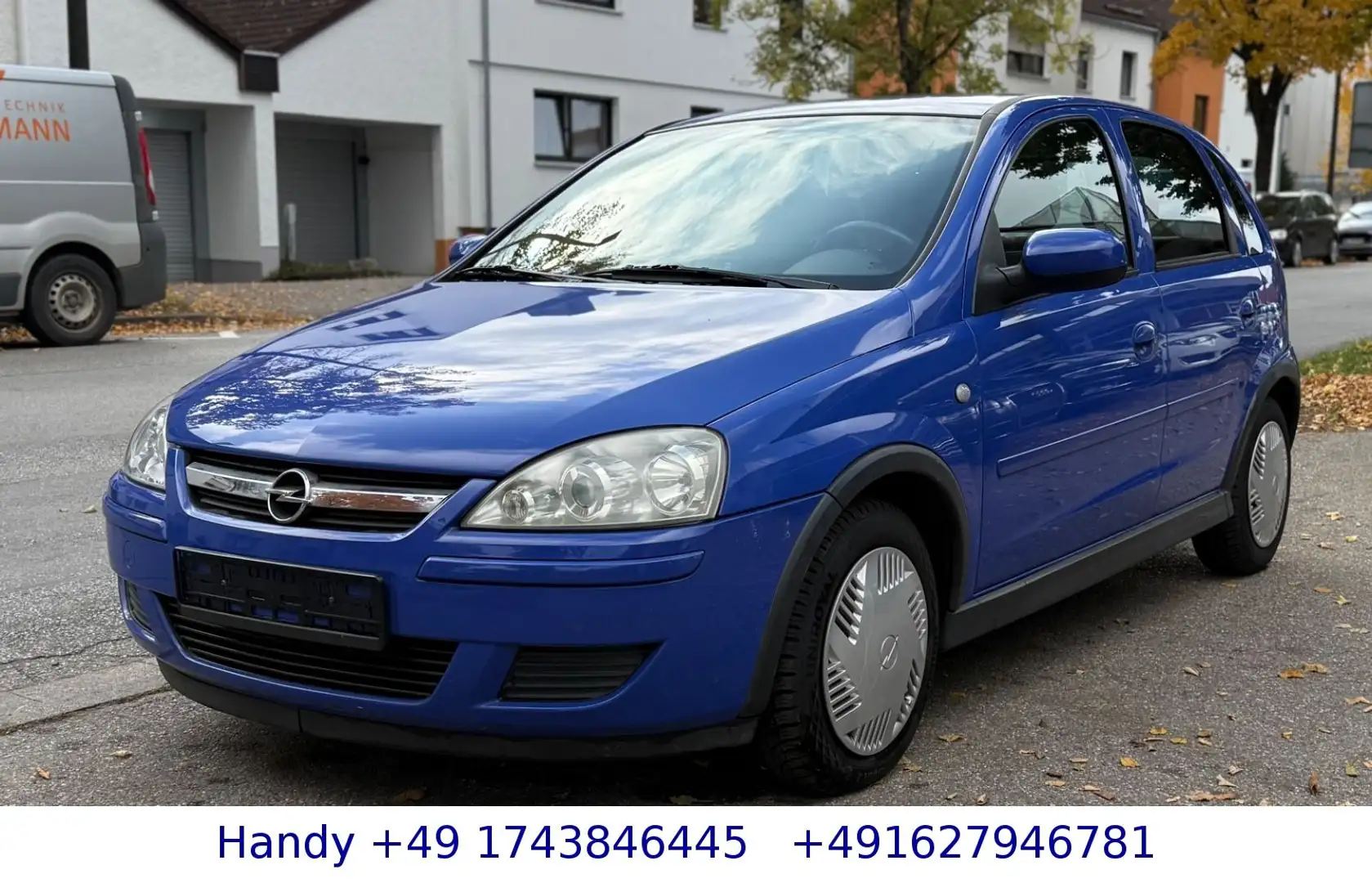 Opel Corsa C 1.0i Edition/TÜV AU 12.2025/Allwetter Bleu - 2