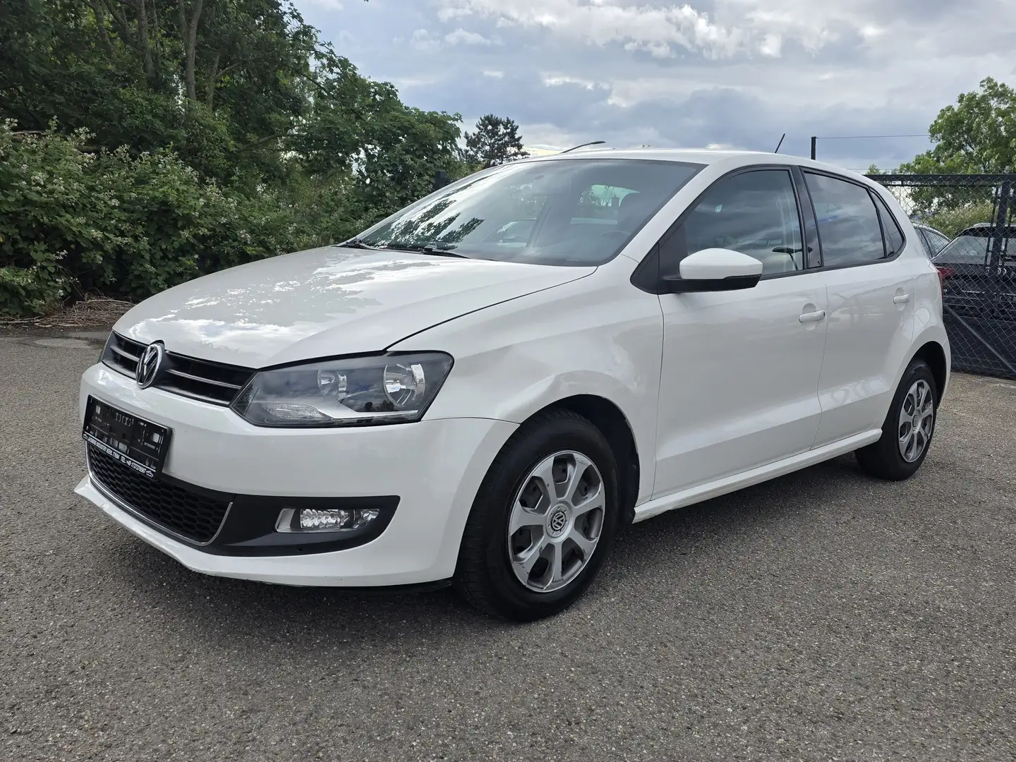 Volkswagen Polo 1.6Tdi DSG Highline Automatik Leder Sitzheizung 5T Bianco - 1