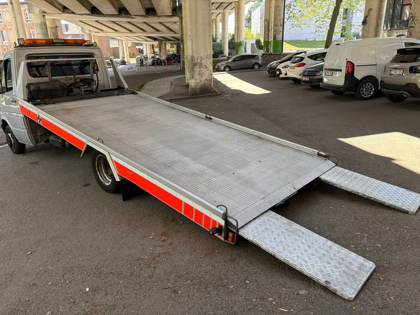 Mercedes-Benz Sprinter DEPANNEUSE ALGEMA - PLATEAU Argintiu - 1
