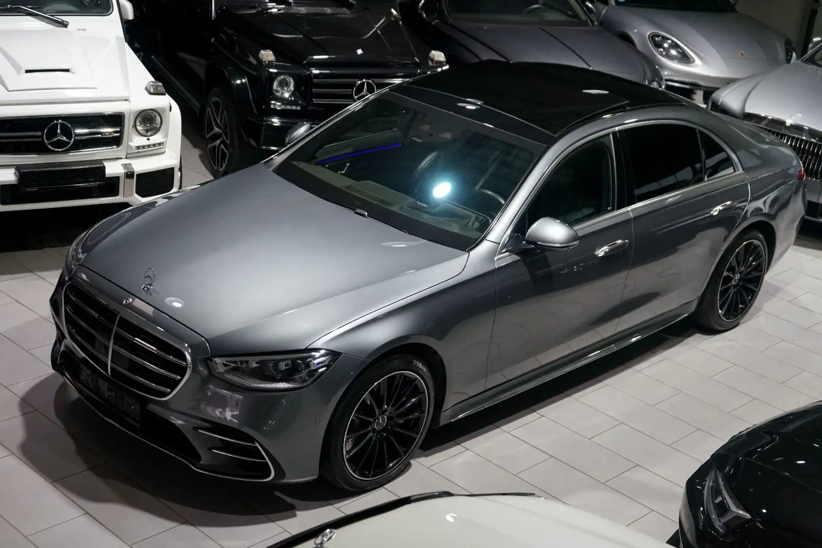 Mercedes-Benz S 350 S350d 4M*LANG*AMG*PANO*NAPPA*MASSAGE*HA-LENKUNG* Grau - 1