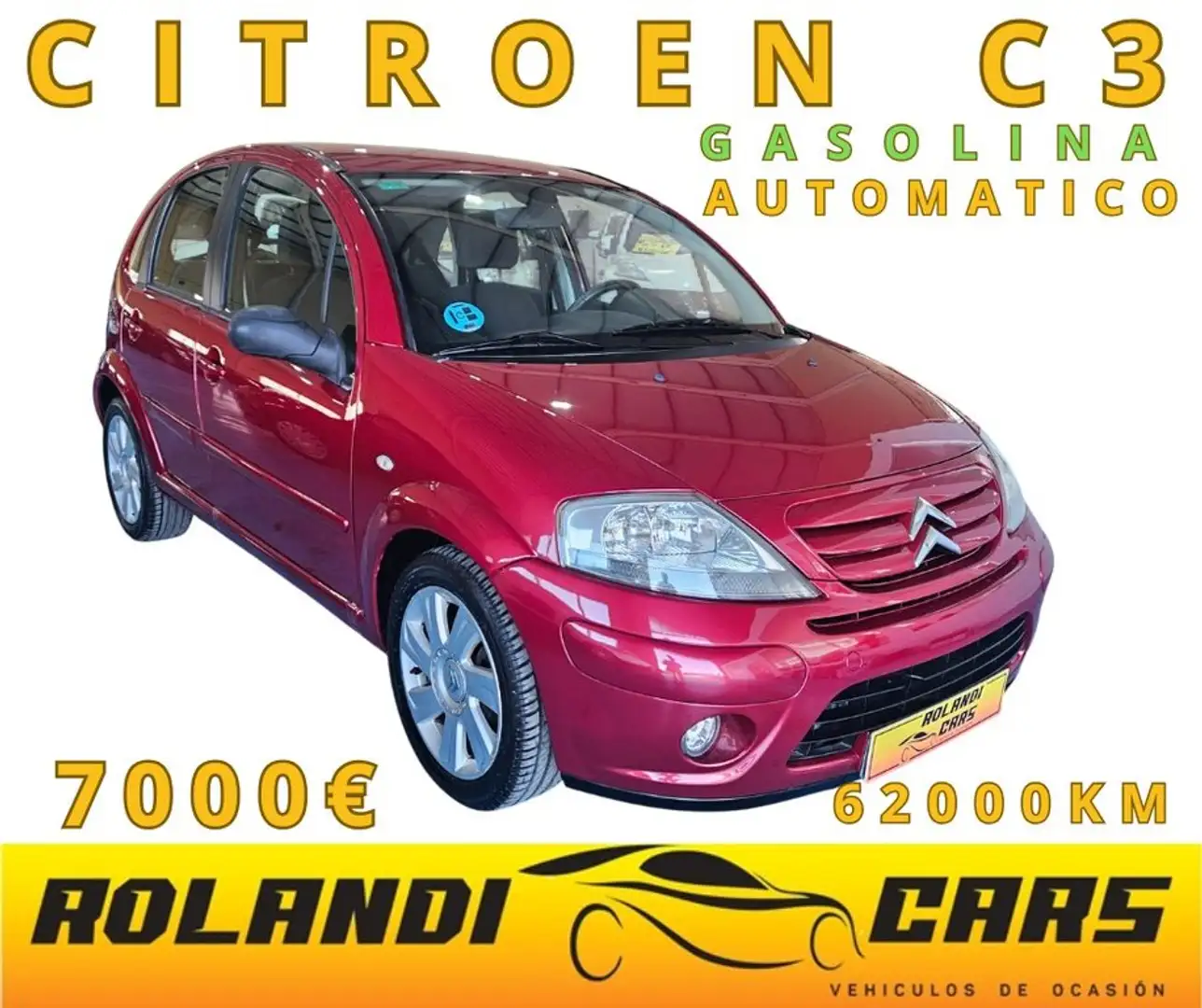 Citroen C3 1.6i 16v Cool CAS Burdeos - 1