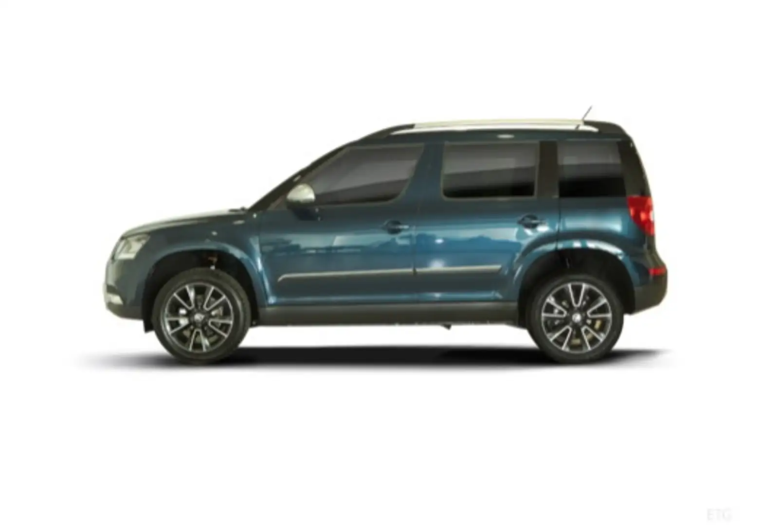 Skoda Yeti Outdoor 1.4 TSI Ambition DSG 4x2 92kW Plateado - 2
