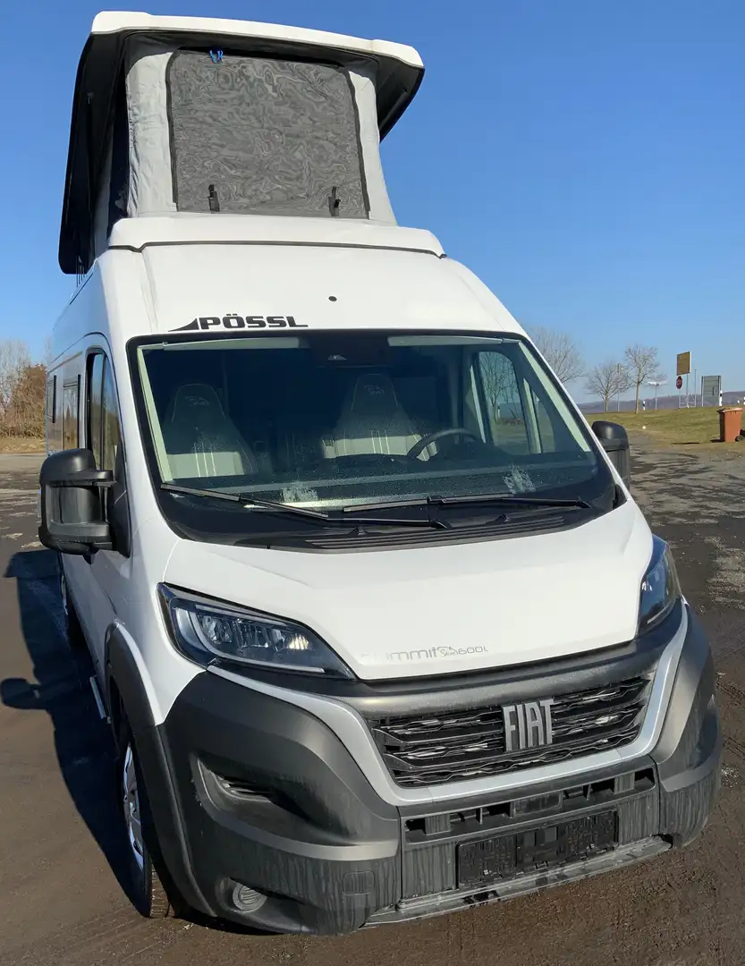 Fiat Ducato Wohnmobil Pössl Summit Shine 600 L Neufahrzeug Blanco - 1