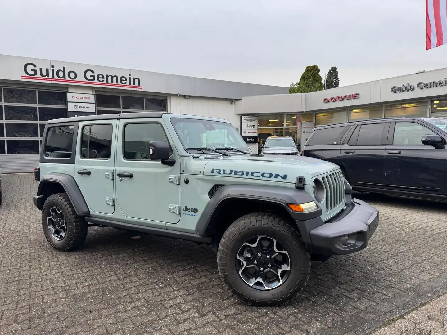 Jeep Wrangler Unlimited Rubicon 4xe Plug-In Hybrid, LED, NAVI Blu/Azzurro - 2