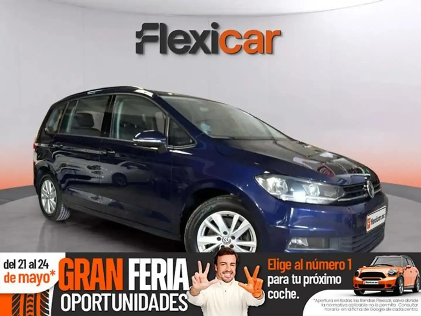 Volkswagen Touran 2.0TDI Business and Navi 90kW Azul - 1