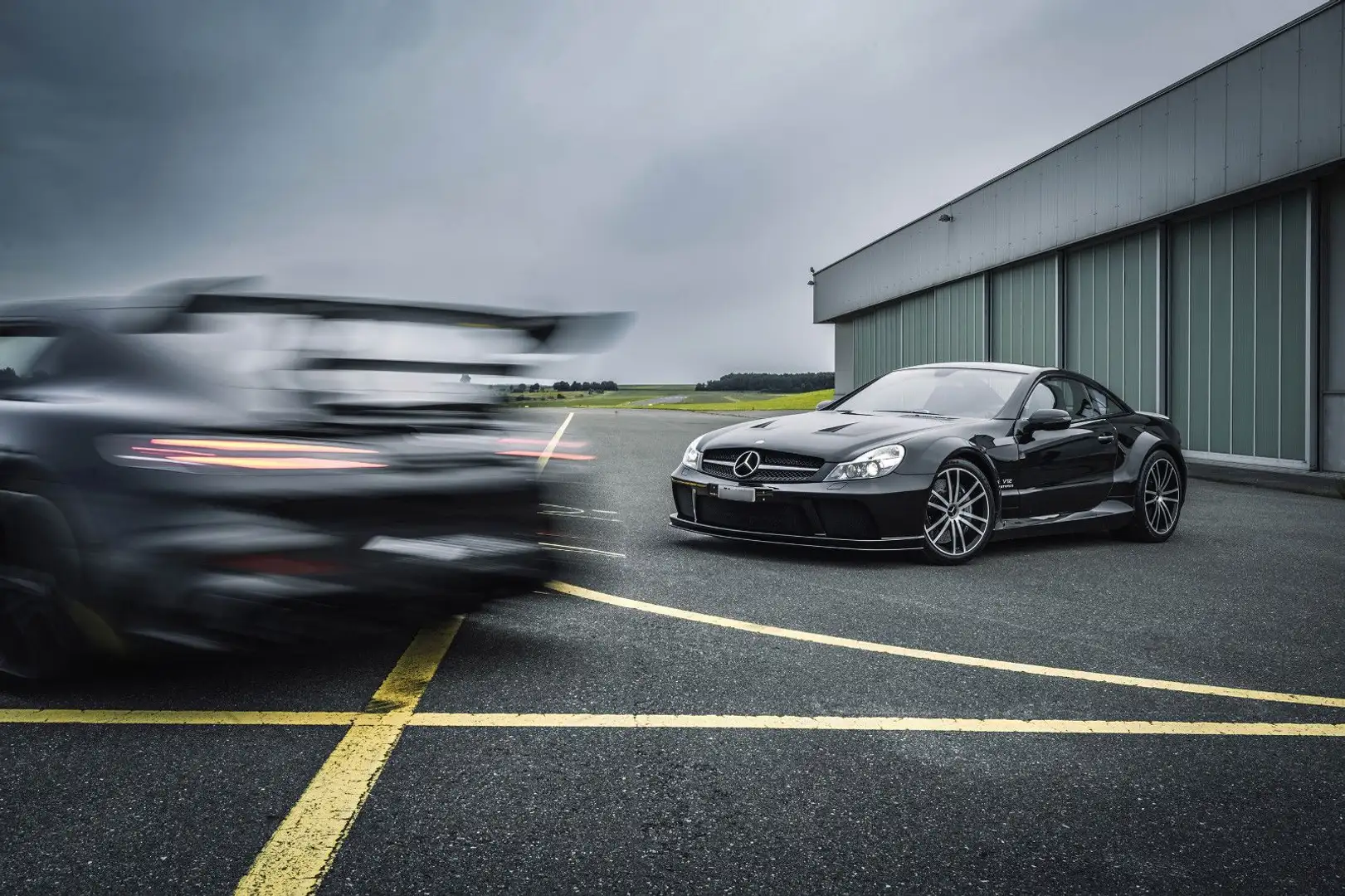 Mercedes-Benz SL 65 AMG Black Series EX TOTO WOLFF NEUWERTIG Noir - 2