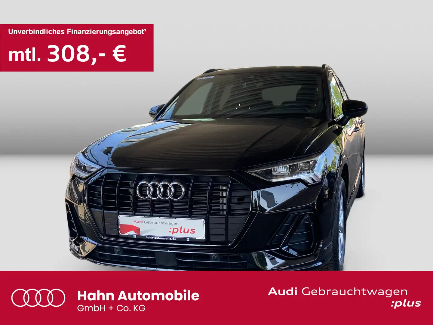 Audi Q3 35TFSI S trc S line Virtual AHK CAM LED Schwarz - 1