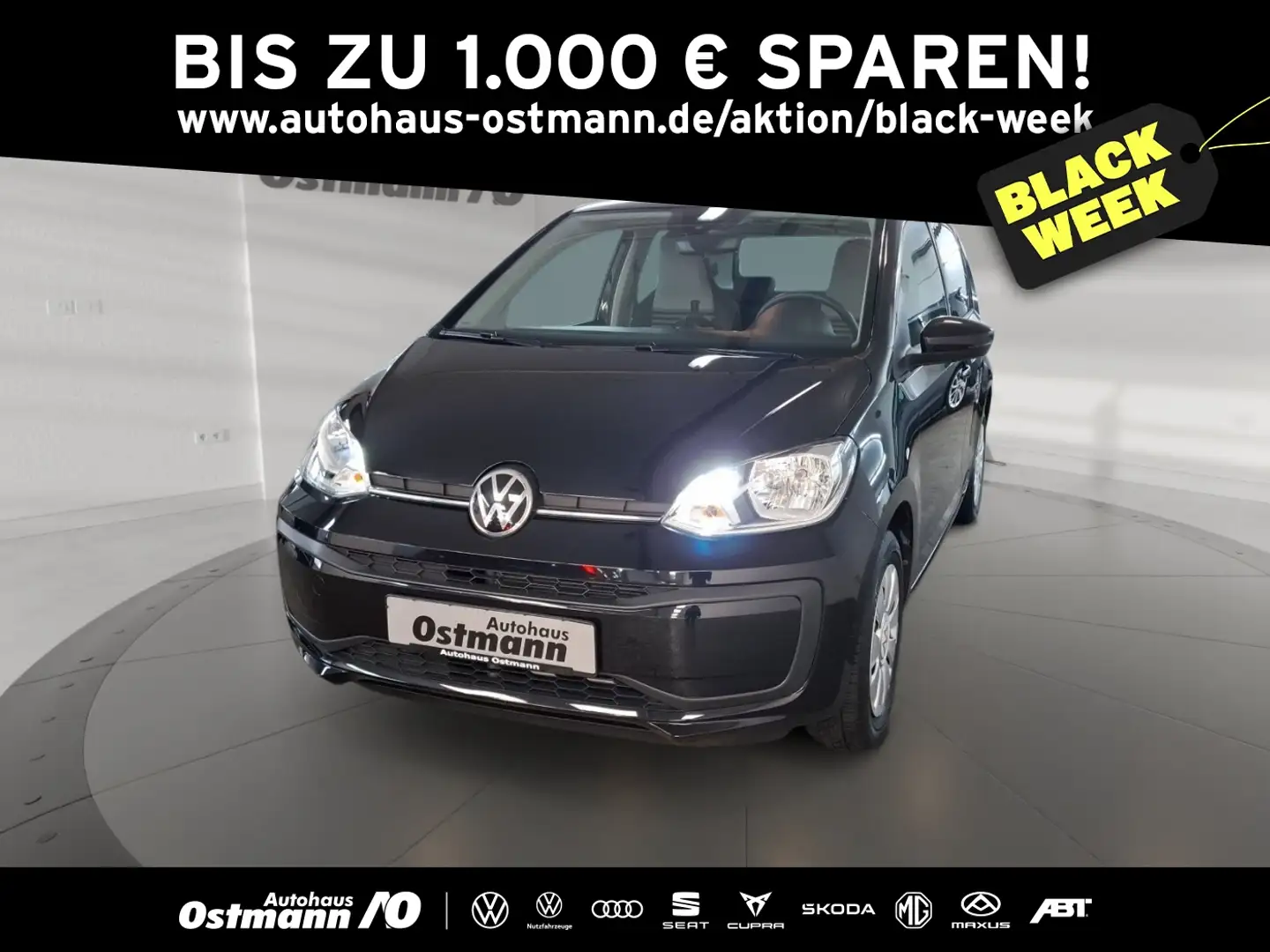 Volkswagen up! 1.0 TSI Schwarz - 1