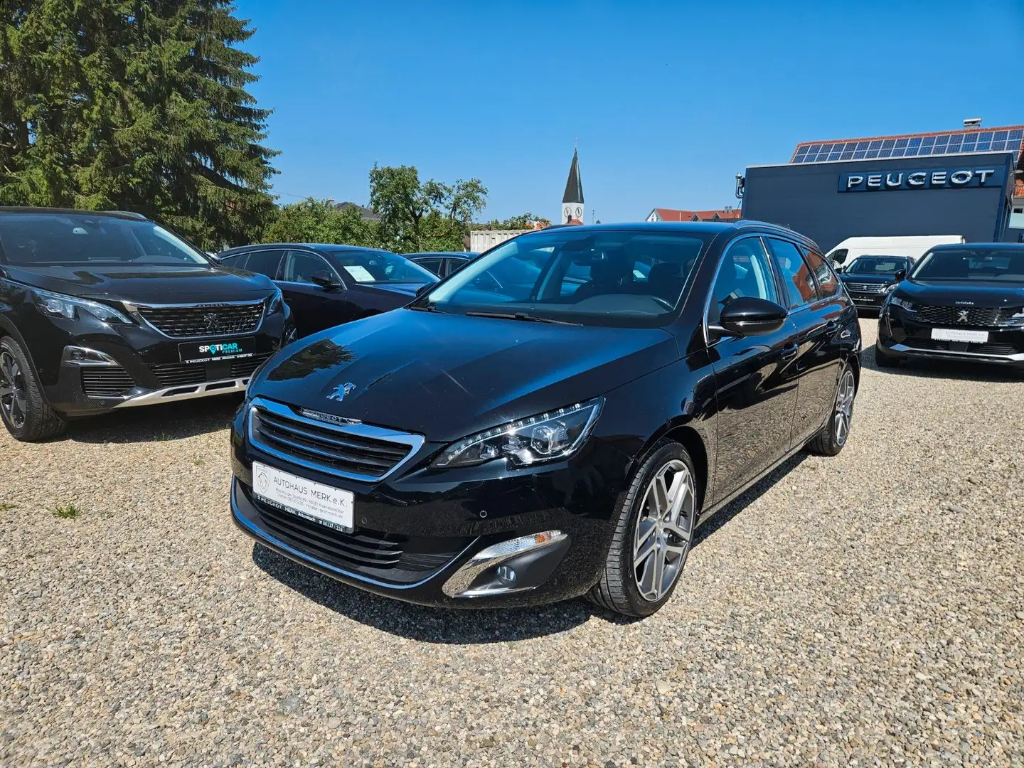 Peugeot 308 SW Allure, 8-fach,Navi,AHK,EPH Schwarz - 1