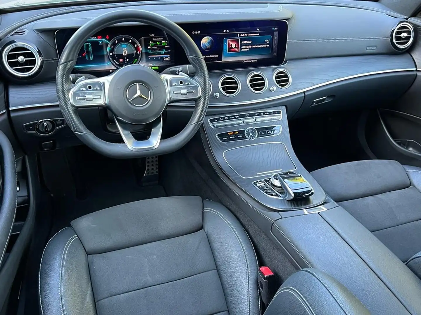 Mercedes-Benz E 300 De PLUG-IN ✅ AMG Line, Cokpit View... Grau - 2