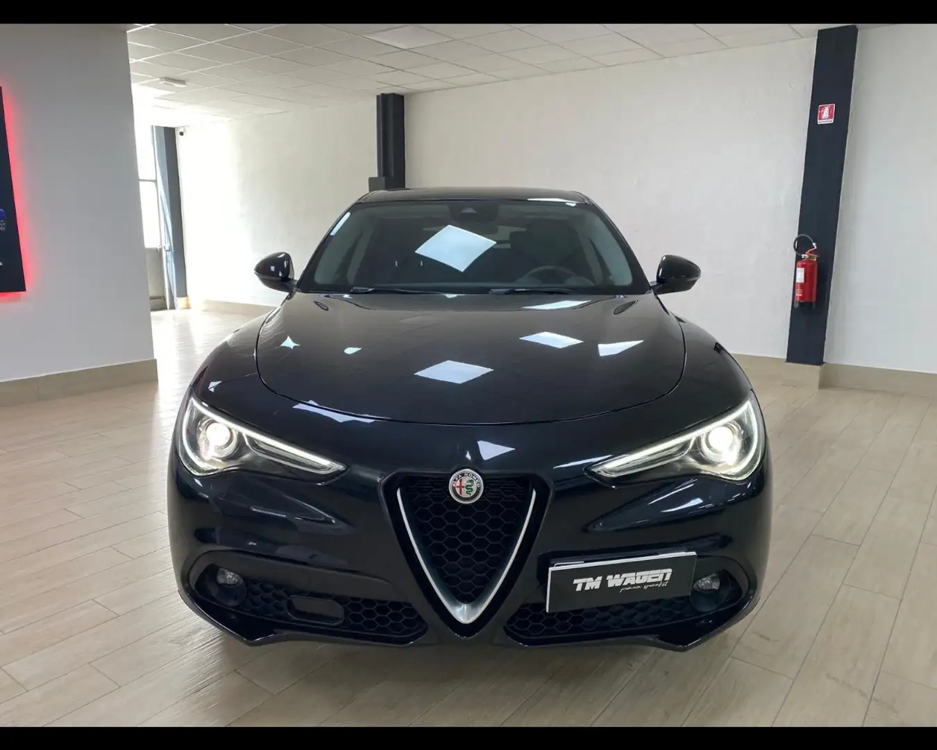 Alfa Romeo Stelvio 2.2 Turbodiesel 190 CV AT8 2019 *IVA* Nero - 2