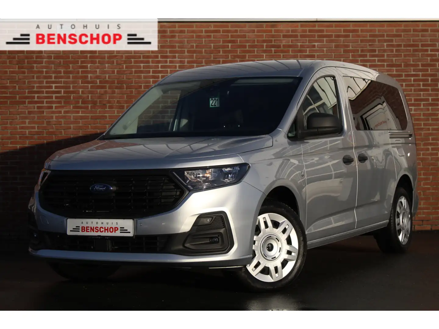Ford Tourneo Connect 1.5 115PK DSG 5pers L2 |CRUISE-CONTROL|APP CONNECT Silber - 1