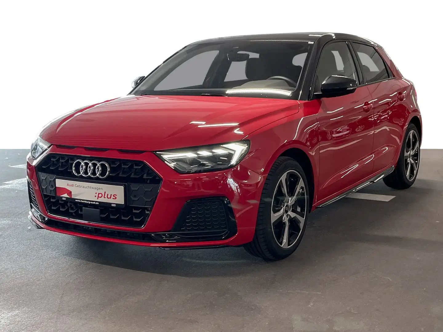 Audi A1 25 TFSI advanced S tronic S LINE Rot - 2