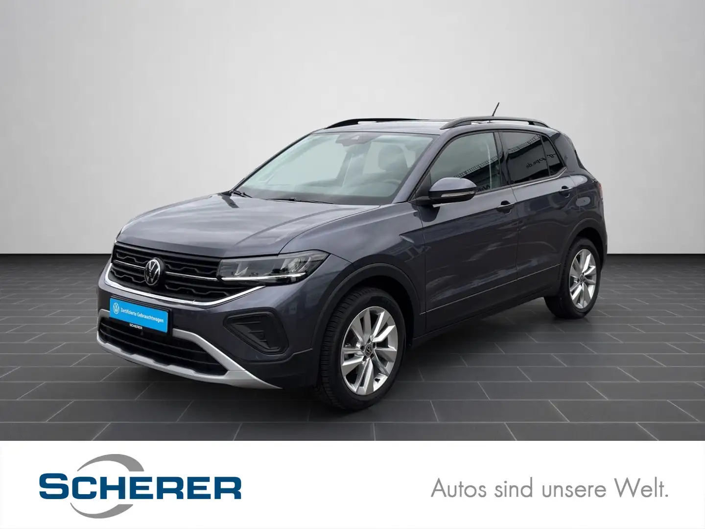 Volkswagen T-Cross Life 1.0 TSI DSG NAVI RFK SHZ EPH Grau - 1