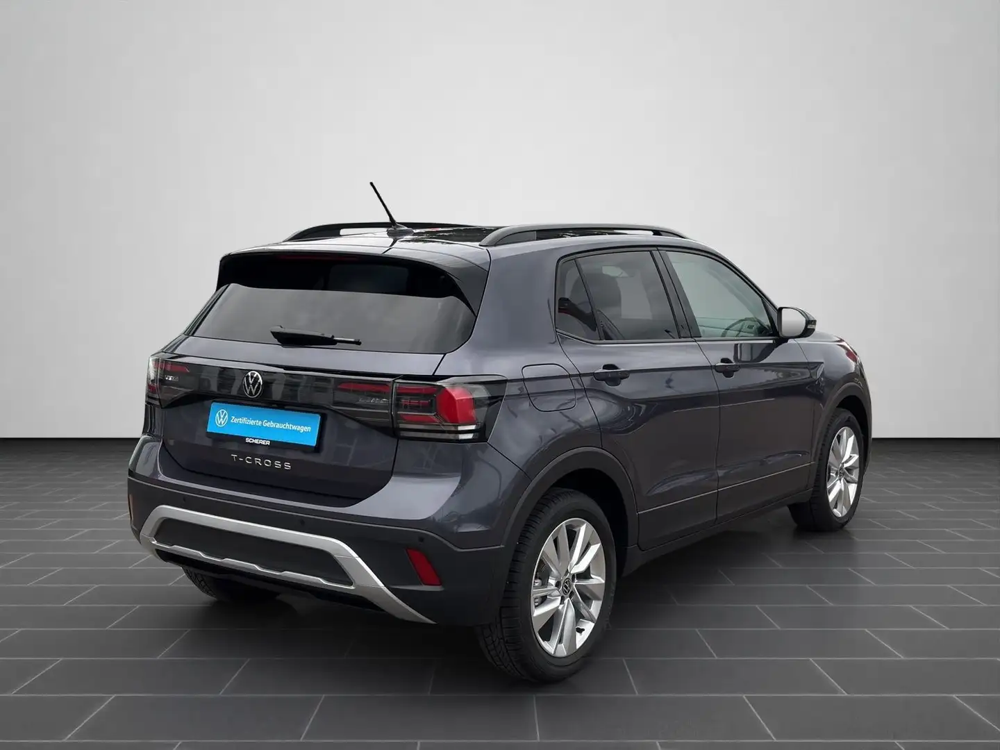 Volkswagen T-Cross Life 1.0 TSI DSG NAVI RFK SHZ EPH Grau - 2