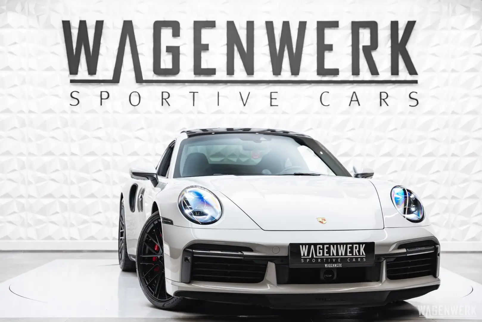 Porsche 992 Turbo Coupe PDK 1.HAND LIFT GLASDACH KEYLESS Gris - 1