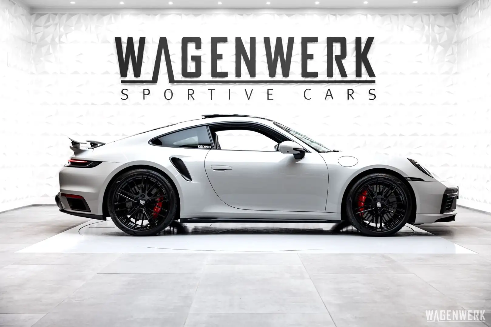 Porsche 992 Turbo Coupe PDK 1.HAND LIFT GLASDACH KEYLESS Gris - 2