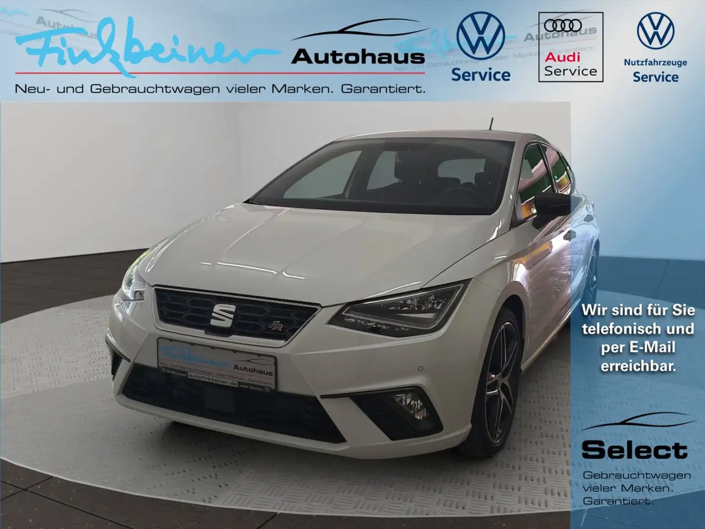 SEAT Ibiza FR 1.0l TSI Bluetooth Navi LED Klima Bianco - 1