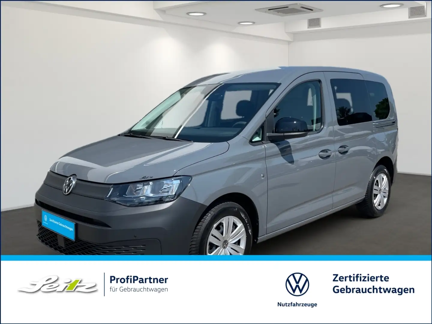 Volkswagen Caddy 1.5 TSI KR *AHK*KAMERA*SITZH* Grijs - 1