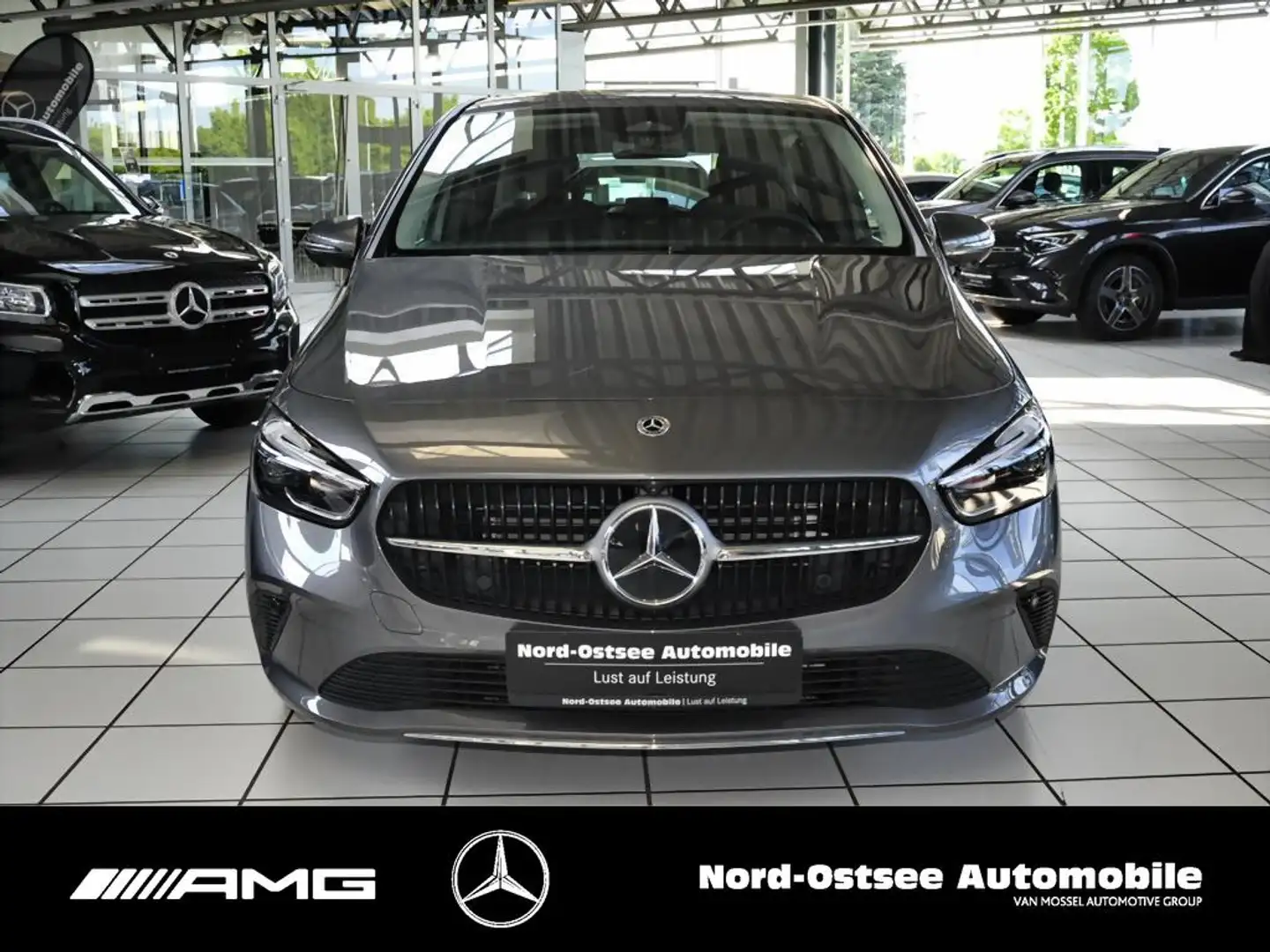 Mercedes-Benz B 200 d PROGRESSIVE ADV.+ AHK MULTIBEAM 360° KAM Gris - 2