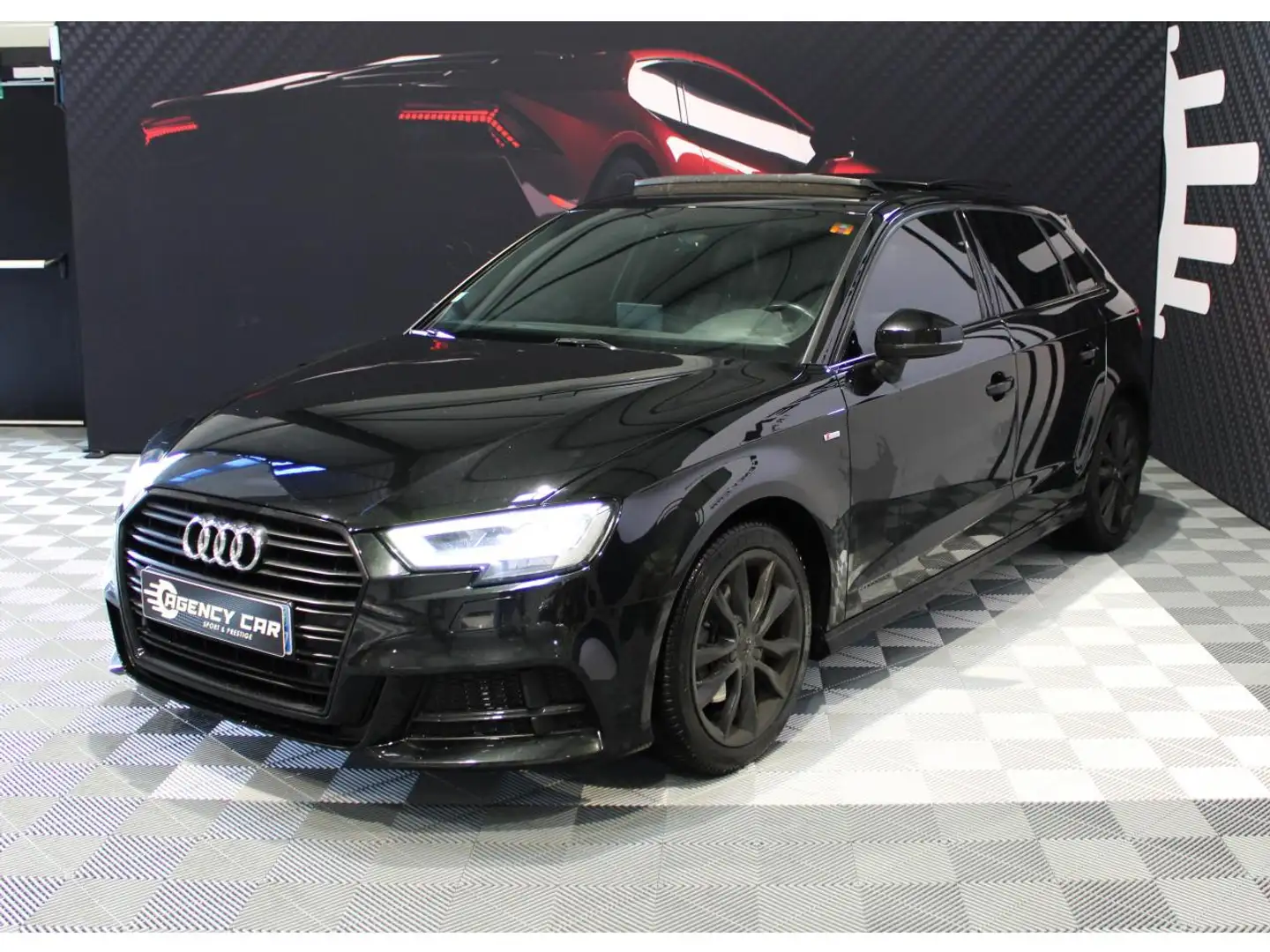 Audi A3 Sportback 35 TFSI-150 cv-  S-Tronic - S line Plus Schwarz - 2